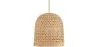 Rattan-Deckenlampe - Boho Bali Design Pendelleuchte - 30cm- Rava image 9