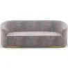 3/4-Sitzer-Sofa mit Samtbezug - Herina image 9