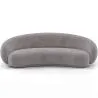 Gebogener Samtsofa - 3/4 Sitze - Souta image 9