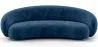 Gebogener Samtsofa - 3/4 Sitze - Souta image 9