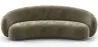 Gebogener Samtsofa - 3/4 Sitze - Souta image 9