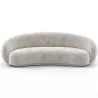 Gebogener Samtsofa - 3/4 Sitze - Souta image 9