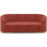 3/4-Sitzer-Sofa mit Samtbezug - Herina image 9