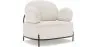 Design-Sessel - Bezogen mit Bouclé-Stoff - Baman image 9