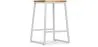 Barhocker im Industriedesign - Holz & Metall - 60cm - Big Boy image 9