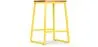 Barhocker im Industriedesign - Holz & Metall - 60cm - Big Boy image 9