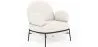 Designer-Sessel - Bezogen mit Bouclé-Stoff - Alia image 9