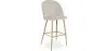 Hocker gepolstert mit Samt - Skandinavisches Design - Evelyne image 9