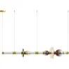 Kristall-Pendelleuchte - LED - Singlen 120 CM image 9