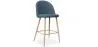Gepolsterter Hocker aus Stoff - skandinavisches Design - 66cm - Evelyne image 9