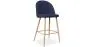 Gepolsterter Hocker aus Stoff - skandinavisches Design - 66cm - Evelyne image 9