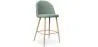Gepolsterter Hocker aus Stoff - skandinavisches Design - 66cm - Evelyne image 9