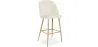 Hocker gepolstert mit Samt - Skandinavisches Design - Evelyne image 9