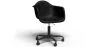 Bürostuhl mit Armlehnen - Drehstuhl mit Rollen - Weston Schwarz Gestell image 9