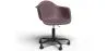 Bürostuhl mit Armlehnen - Drehstuhl mit Rollen - Weston Schwarz Gestell image 9