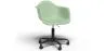 Bürostuhl mit Armlehnen - Drehstuhl mit Rollen - Weston Schwarz Gestell image 9