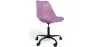 Bürostuhl mit Rollen - Drehbarer Schreibtischstuhl - Tulip Schwarz Gestell image 9
