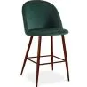 Samtgepolsterter Hocker - Skandinavisches Design - 66cm - Evelyne image 9