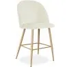 Hocker gepolstert mit Samt - Skandinavisches Design - 66cm - Evelyne image 9