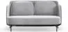 Zweisitzer-Sofa - Bezogen mit Samt - Terrec image 9