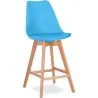 Hocker im skandinavischen Stil - Holzbeine - Denisse image 9
