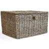 Korb aus Naturfasern mit Deckel - 40x30CM - Baulera image 9