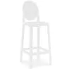 Barhocker mit Rückenlehne - Transparentes Design - 75cm - Victoria Queen image 9