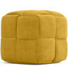 Quadratischer Pouf mit Kord-Bezug - Modernes Design - Cube image 9