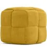 Quadratischer Pouf mit Kord-Bezug - Modernes Design - Cube image 9