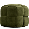 Quadratischer Pouf mit Kord-Bezug - Modernes Design - Cube image 9