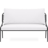 Outdoor-Sofa 135cm - Aluminium und Synthetisches Rattan - Brawma image 9