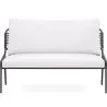 Outdoor-Sofa 135cm - Aluminium und Synthetisches Rattan - Brawma image 9