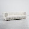 Bouclé Gepolsterte Couch - Moderner Stil - 2/3 Sitzplätze - Gebogener Teddy image 9