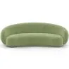 Gebogener Samtsofa - 3/4 Sitze - Souta image 9
