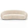 Gebogener Samtsofa - 3/4 Sitze - Souta image 9