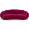 Gebogener Samtsofa - 3/4 Sitze - Souta image 9