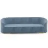 4/5-Sitzer-Sofa mit Samtpolsterung - Herina image 9