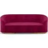 3/4-Sitzer-Sofa mit Samtbezug - Herina image 9