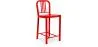 Design Barhocker mit Rückenlehne - 60cm - Jadon image 9