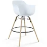Barhocker im - Skandinavischen Design - Holzbeine - Nordika image 9