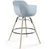 Barhocker im - Skandinavischen Design - Holzbeine - Nordika image 9