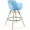 Barhocker im - Skandinavischen Design - Holzbeine - Nordika image 9