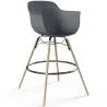 Barhocker im - Skandinavischen Design - Holzbeine - Nordika image 9