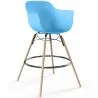 Barhocker im - Skandinavischen Design - Holzbeine - Nordika image 9