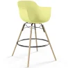 Barhocker im - Skandinavischen Design - Holzbeine - Nordika image 9