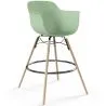 Barhocker im - Skandinavischen Design - Holzbeine - Nordika image 9