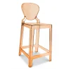 Barhocker mit Rückenlehne - Transparentes Design - 75cm - Victoria Queen image 9