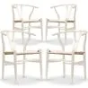4er-Pack Esszimmerstühle aus Holz - Skandinavischer Stil - Wish image 9