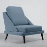 Samtgepolsterter Sessel - Skandinavischer Stil - Velvet Lounge image 9