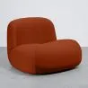 Moderner Minimalistischer Sessel mit Geschwungenem Design und Samtbezug - Komfort und Zeitgenössischer Stil - Büba image 9